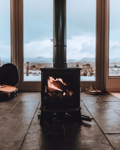 wood stove, heating, winter 